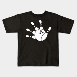 Hey Bowling! (Bowling hand) Kids T-Shirt